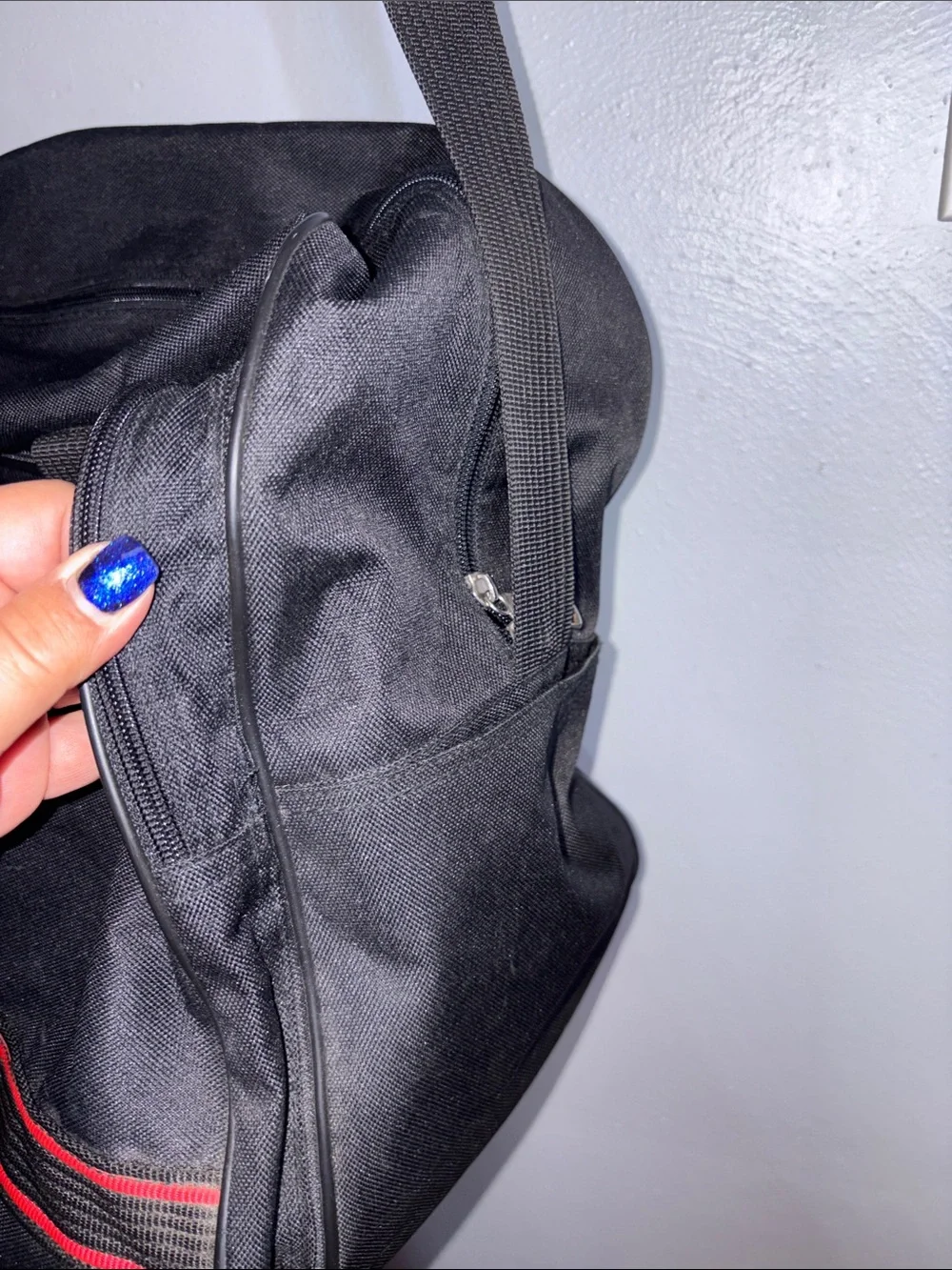 Vintage 90s DRAKKAR noir duffle bag